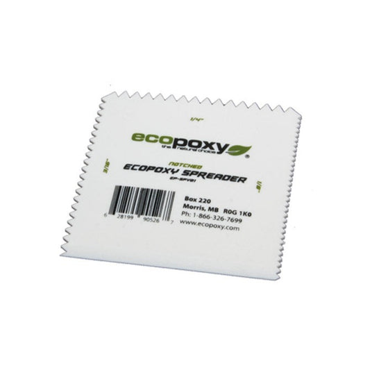 Ecopoxy V-Notch trowel - A&M Wood Specialty
