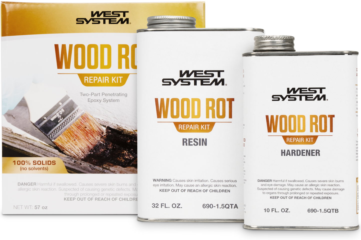 West System Wood Rot Repair Kit