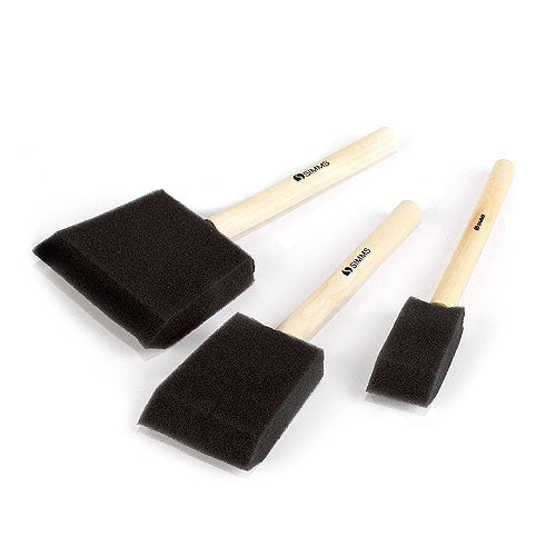 Foam Brush 3 Pack