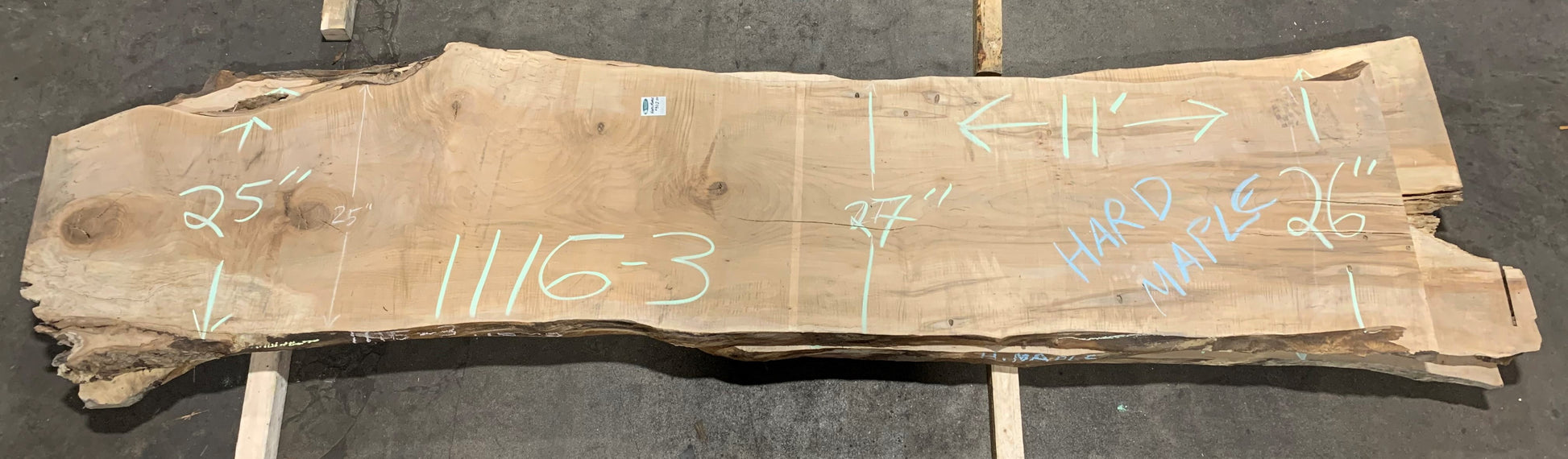Maple, Hard #1116 - A&M Wood Specialty